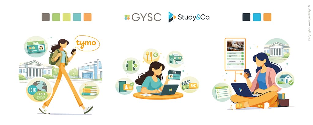 illustration création kakémono professionnel