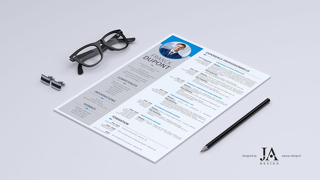 Mise en page CV - curriculum vitæ