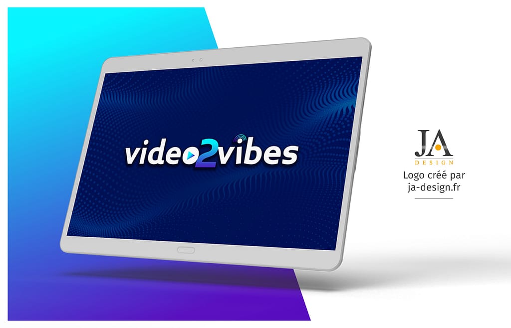 Création d'un logo pour Video2Vibes - application de magicien