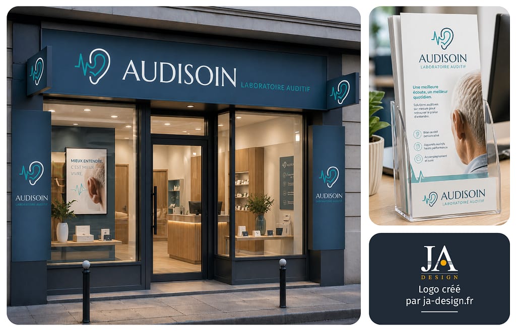 logo laboratoire auditif AUDISOIN