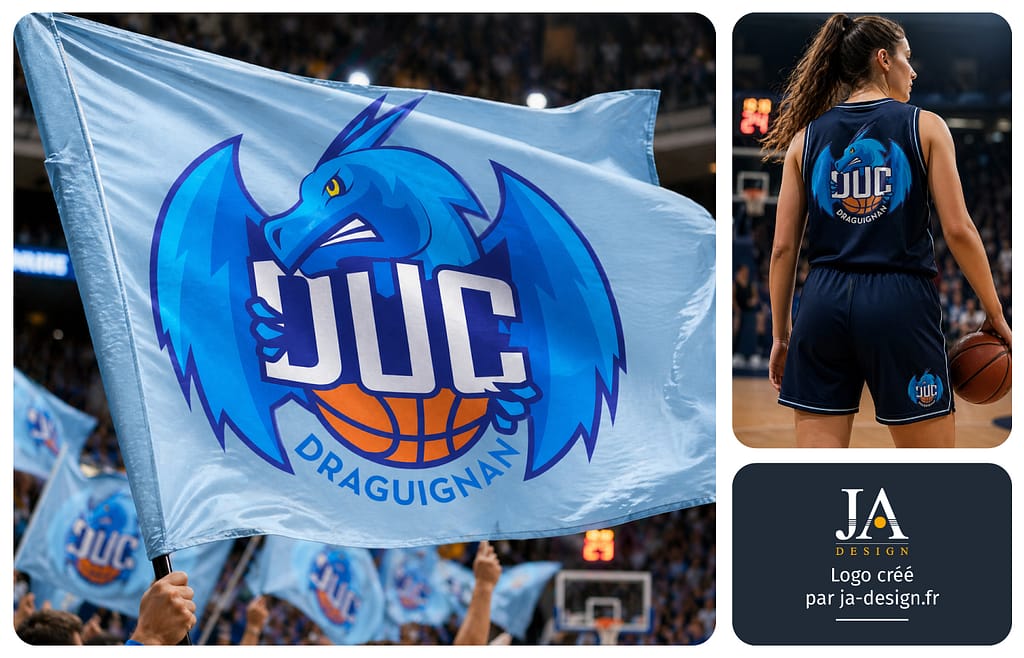 logo club basket dragon duc draguignan