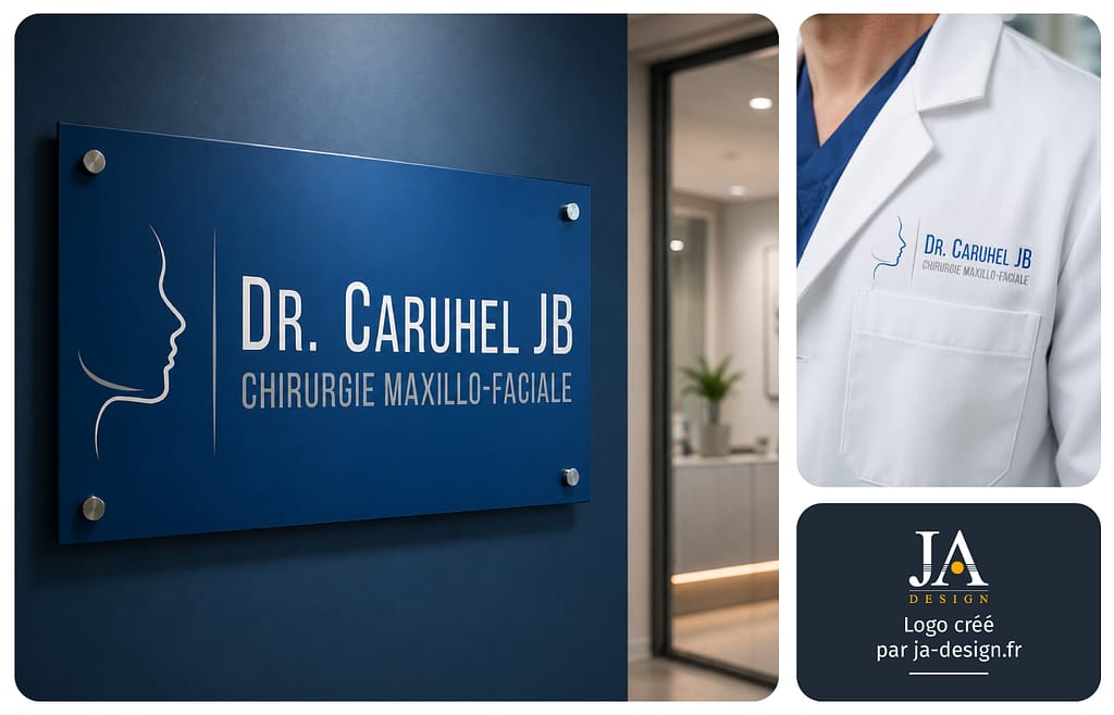 logo chirurgien maxillo facial Docteur Caruhel