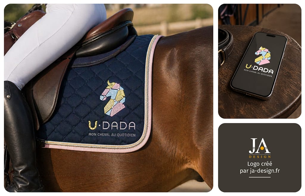 logo application équitation