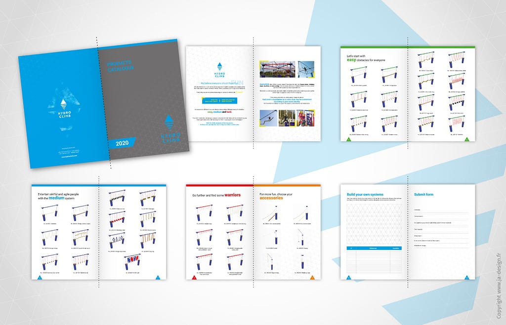 catalogue produits Hydroclimb design 12 pages
