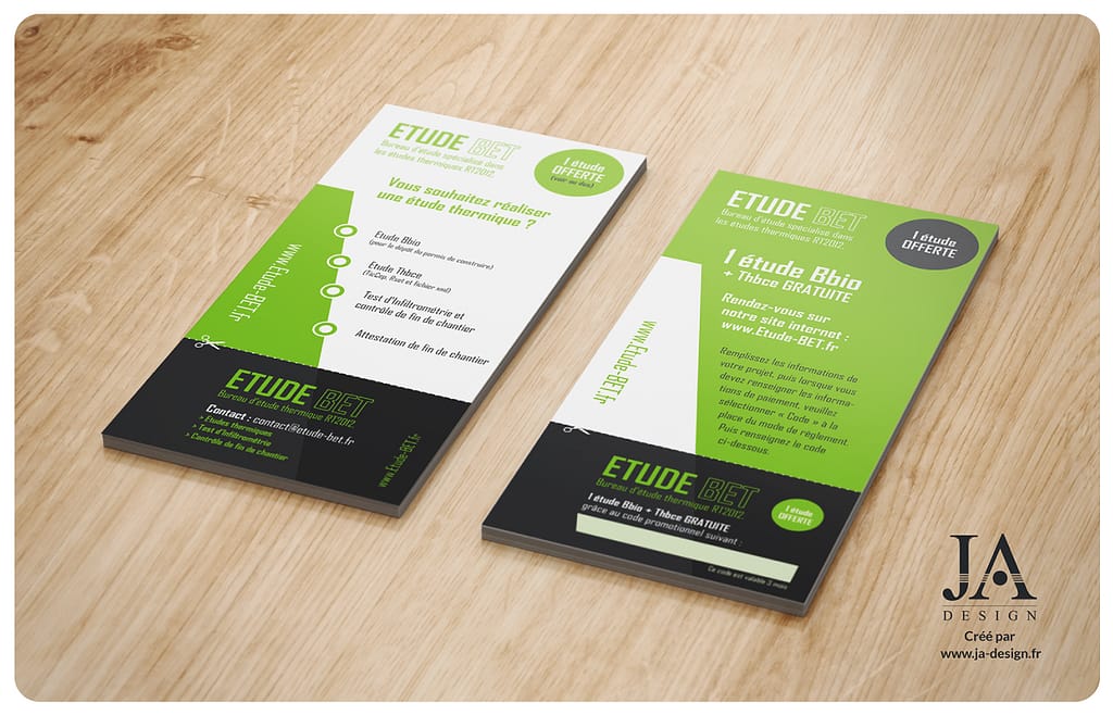flyer etude thermique