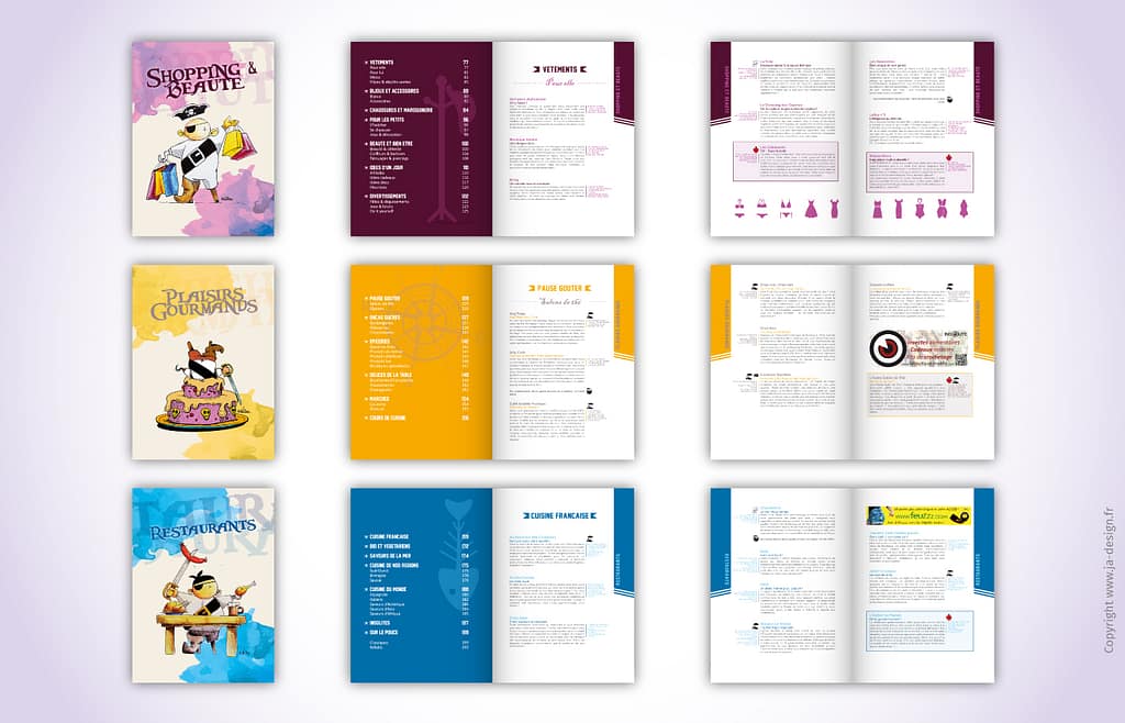 mise en page livret étudiant par JA Design graphiste à Bordeaux