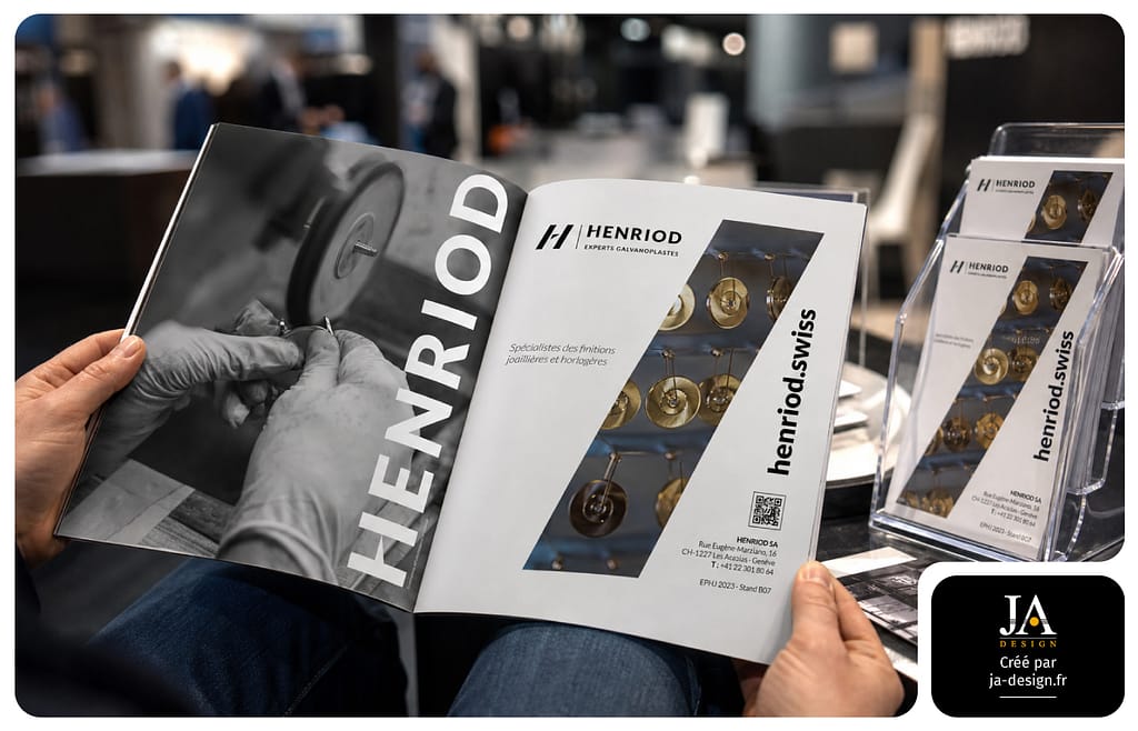 insertion publicitaire galvanoplastie HENRIOD