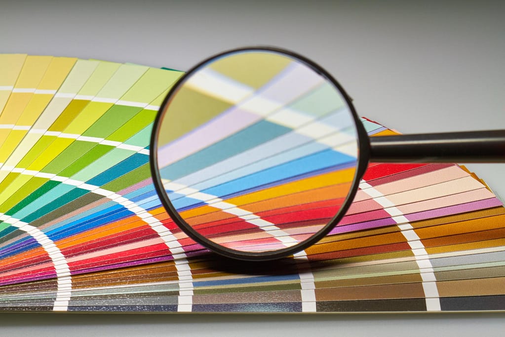 Nuancier Pantone pour l’impression offset