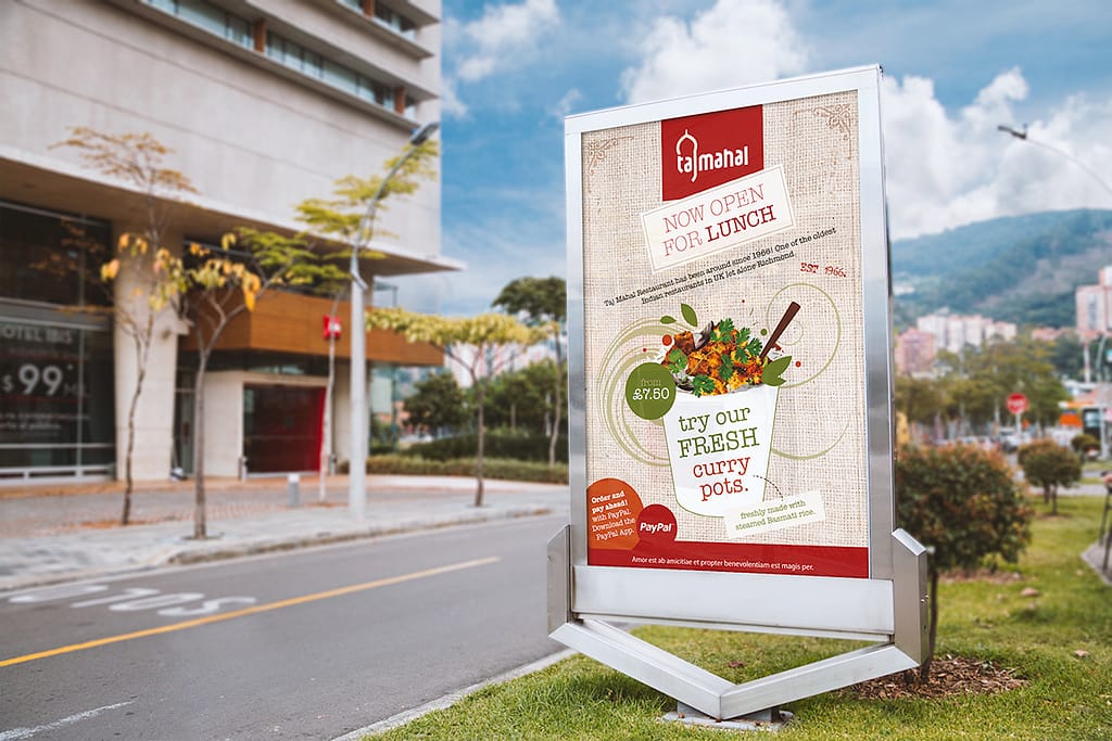 Création d'affiche pour affichage urbain