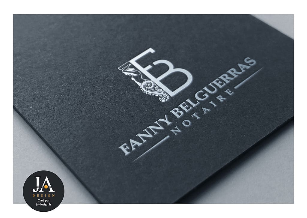 Création d'un logo pour Fanny Belguerras - Notaire