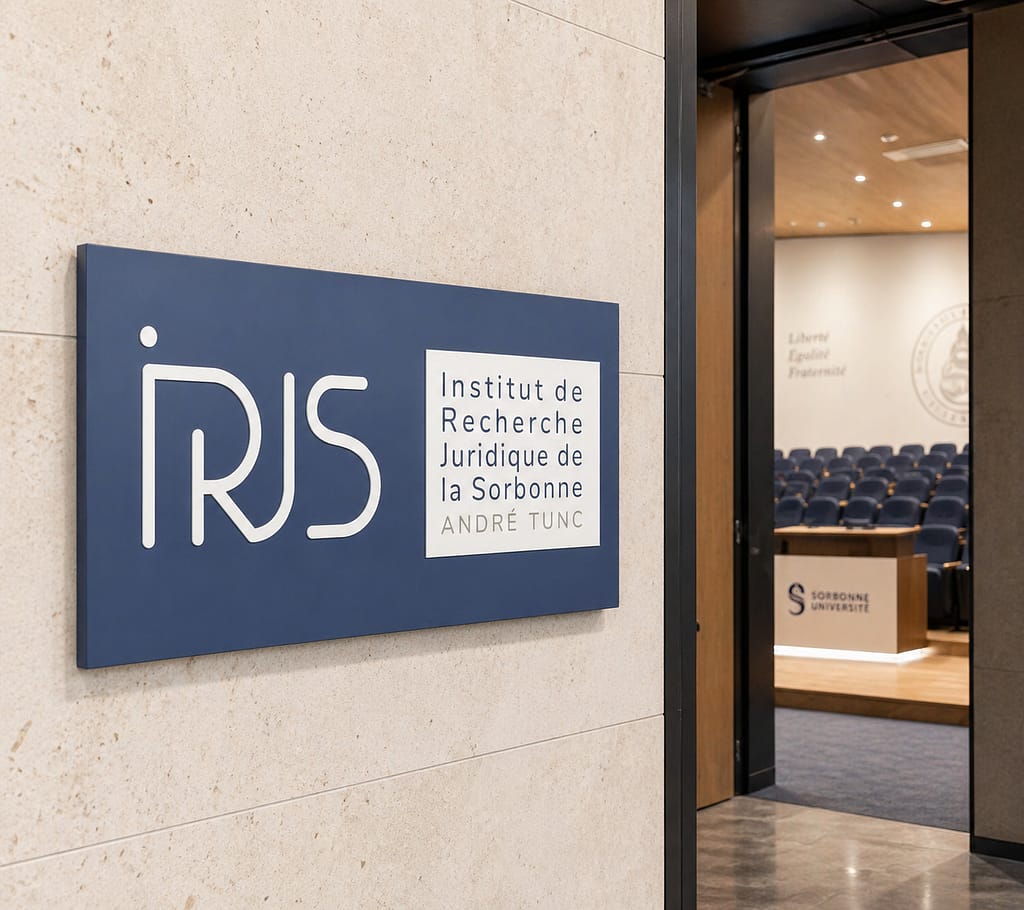 amélioration du logo de L'IRJS, institut de recherche de la Sorbonne par JA Design graphiste à Bordeaux