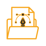 pictogramme fichiers professionnels graphisme