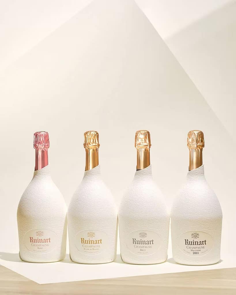 Tendances Étiquettes Vin et Spiritueux 2024 - Etiquette et packaging Ruinart